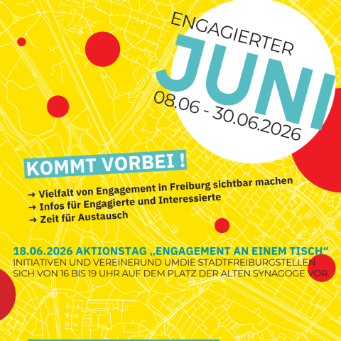 Engagement Aktion an einem Tisch